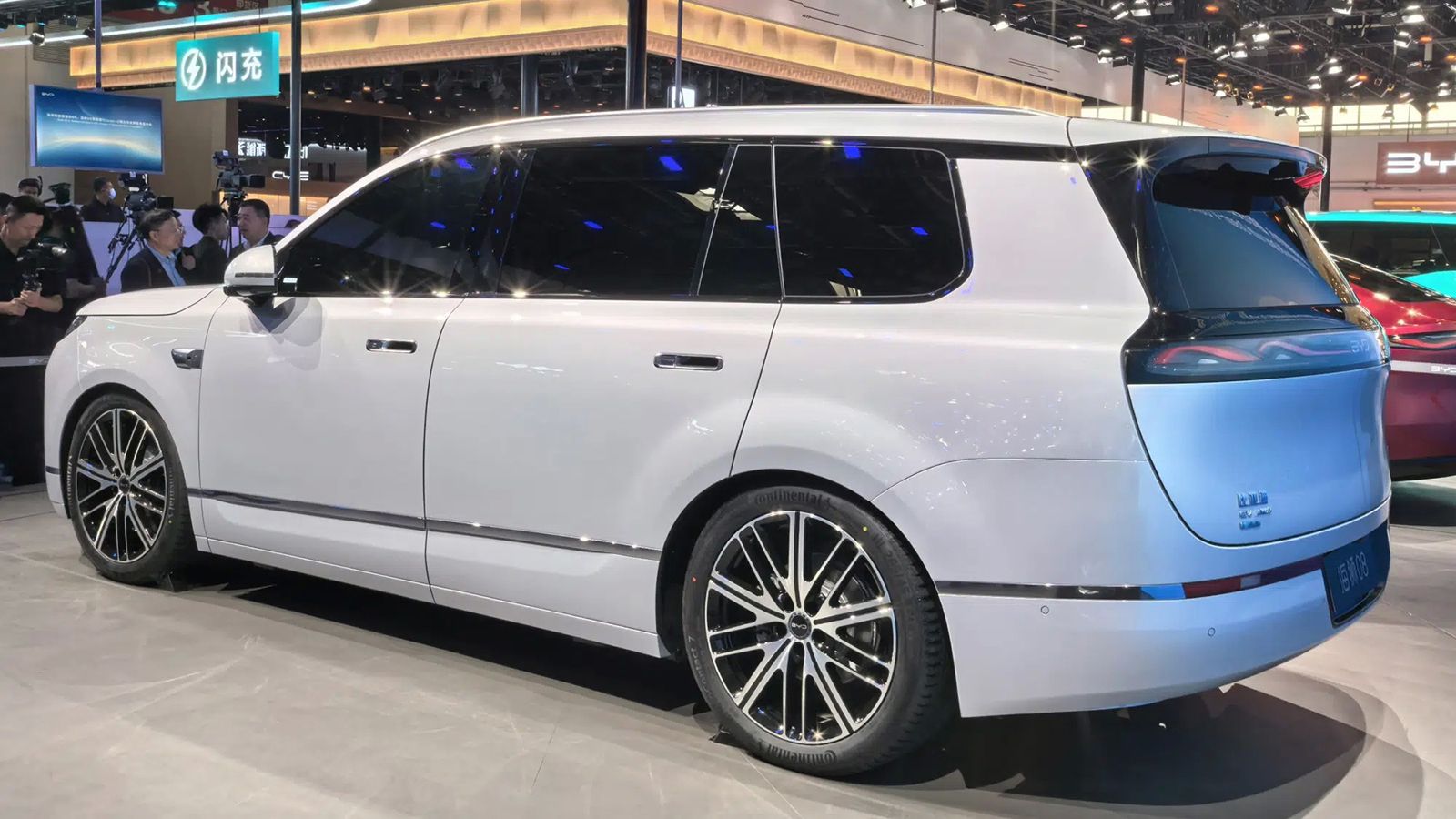 Tο BYD Sealion 08 θα κυκλοφορήσει στην κινεζική αγορά φέτος.